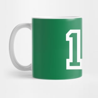 Sports Shirt #12 (white letters) Mug